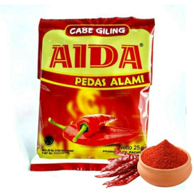 Bubuk Cabe Aida 25gr