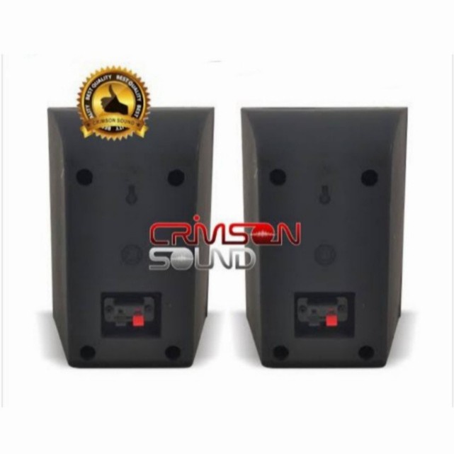 PAKET CAFE SPEAKER CRIMSON 4 TITIK AMPLI CRIMSON USB BLUETOOTH RADIO