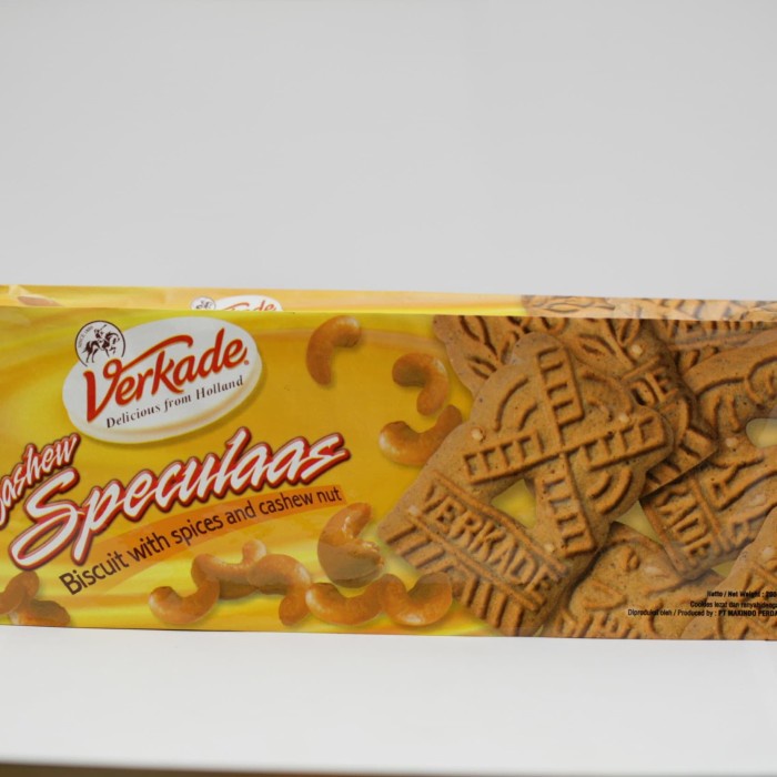 

54eh Biskuit Verkade Speculaas Mede Cashew 200Gr 60Jh