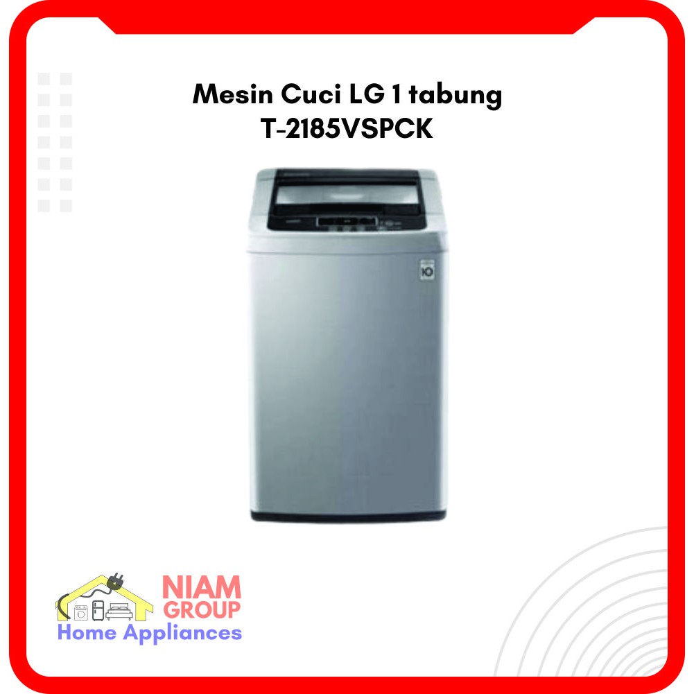 Mesin Cuci LG 1 tabung T-2185VSPCK