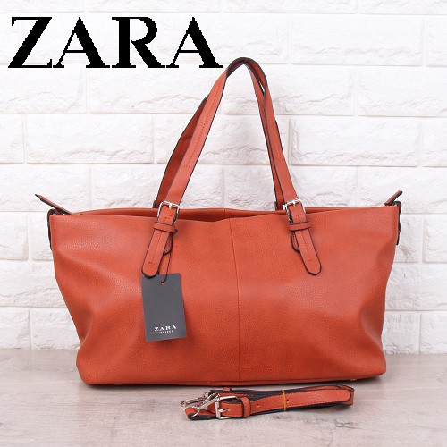 Tas Wanita Batam Zara Fashion Import Murah VIE 6030 Orange Hand Bag