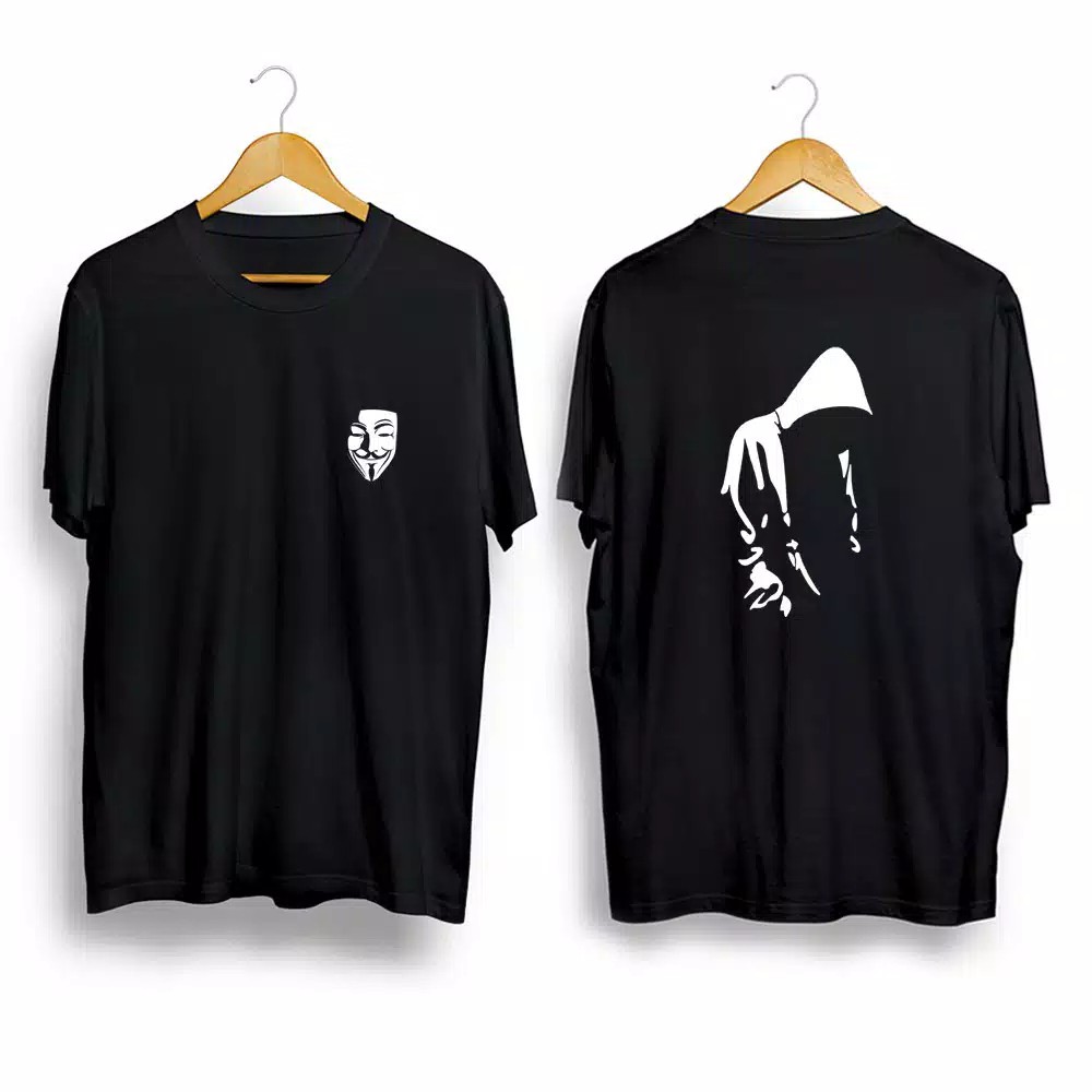 BAJU KAOS DISTRO PRIA WANITA HACKER INDONESIA - PREMIUM QUALITY