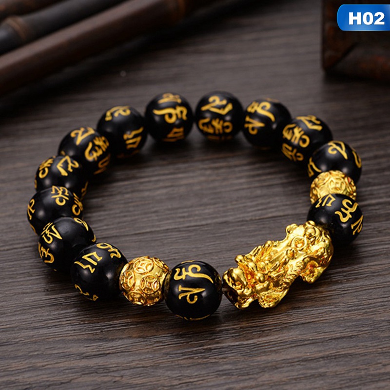 Gelang Manik-Manik Desain Brave Troops Wealth Pi Xiu