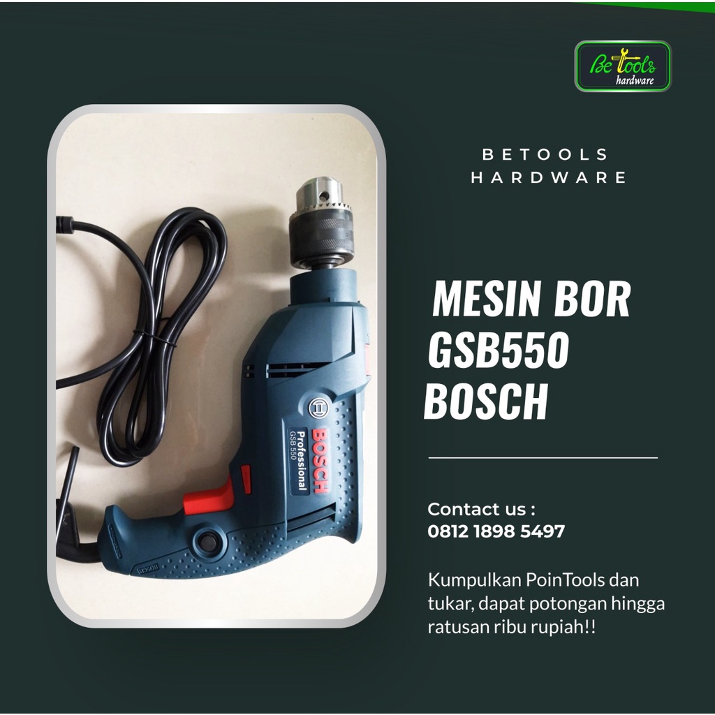 Mesin Bor GSB550 Bosch