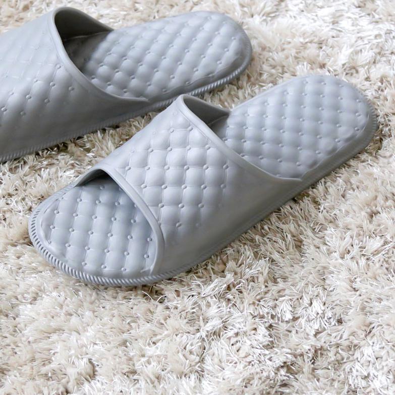 ♜ [UOOK] Sandal Rumah Sandal Selop Sandal Wanita Pria Bahan Karet Santai Nyaman Rumah Toilet EL 4-2 