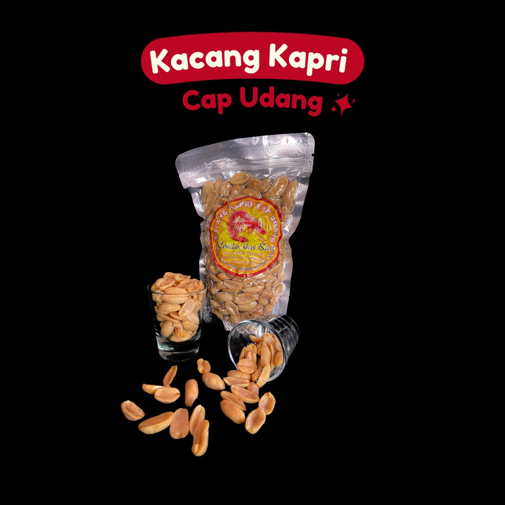 

KACANG ASIN KACANG KAPRI CAP UDANG 250GR OLEH OLEH KHAS BALI