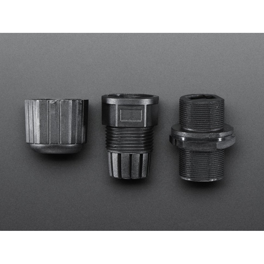 CABLE GLAND PG11 HITAM JALUR KABEL BOX PVC PG 11