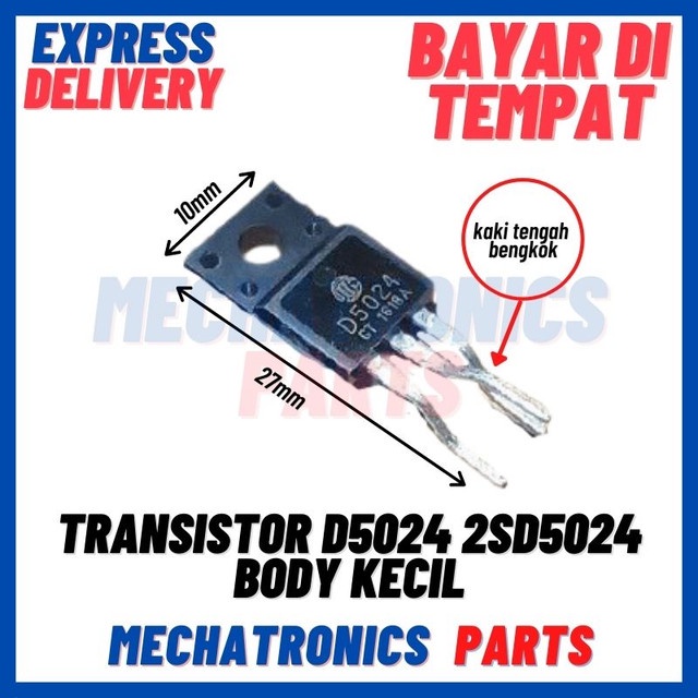 [SMC-9163] TRANSISTOR D5024 2SD5024 BODY KECIL