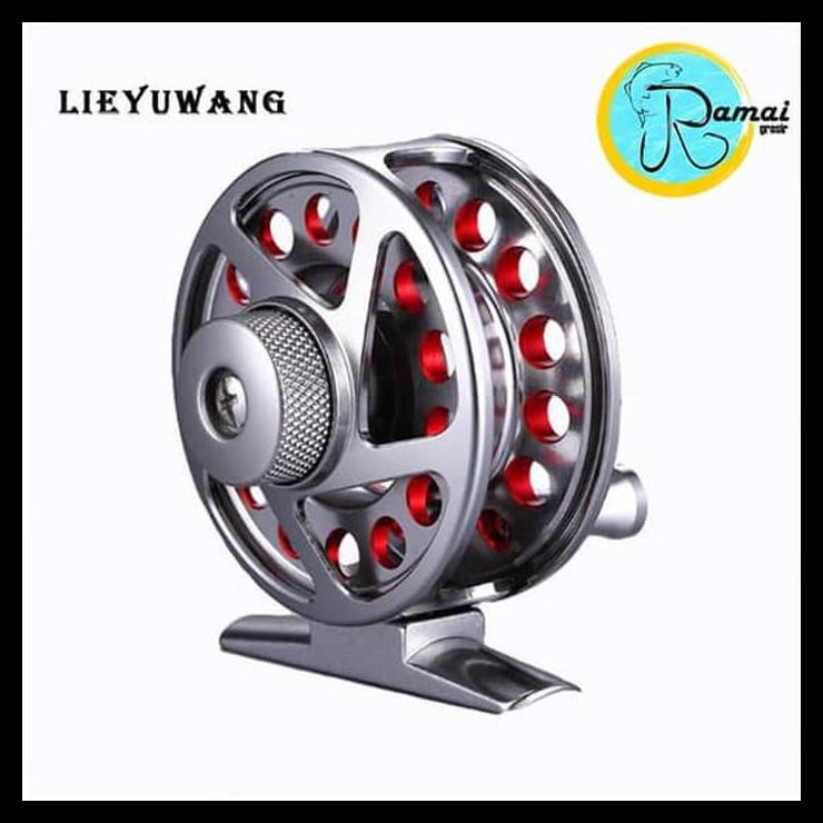 {BISA COD} Alat Pancing Reel Tokos One Way Aluminium Lieyuwang DS60 Max Drag Up To 7Kg E0G5