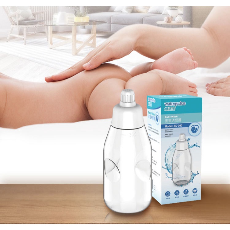 Waterpulse Portabel Travel Baby Bidet Cleaner Asswash Botol Cebok Bayi