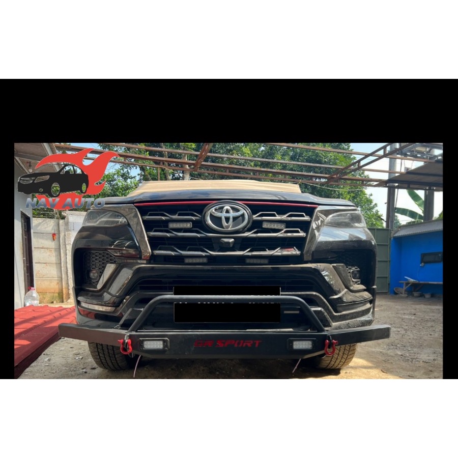 TDTAM- TANDUK DEPAN MODEL TAM AKSESORIS FRONT BUMPER RUSH AVANZA FORTUNER INNOVA CALYA SIGRA DLL TOW