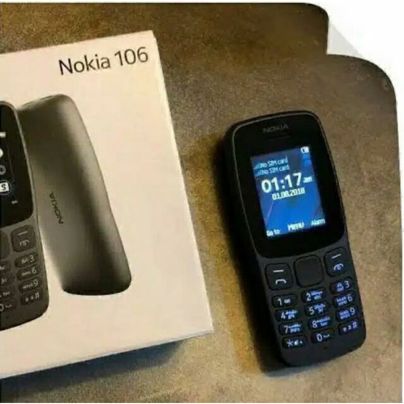 COD Handphone Nokia 106 Hp Jadul Nokia 106 NEW HP MURAH  BAHASA INDONESIA-2