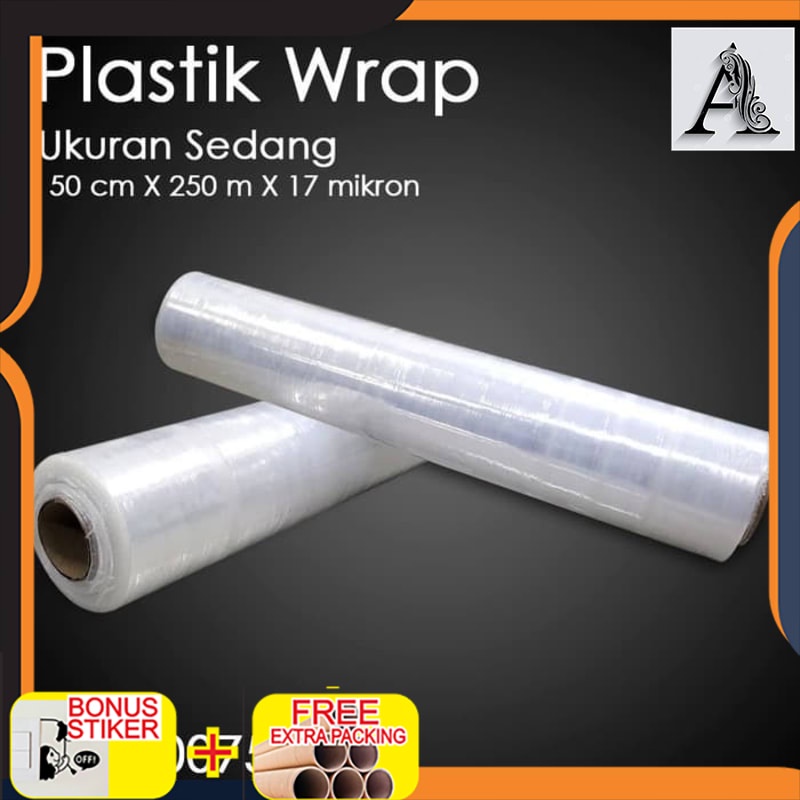 

Grosir Plastik Wrapping / Stretch Film Uk 50cm x 250m