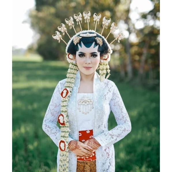 PROMO KEBAYA AKAD PUTIH KEBAYA AKAD BROKAT PEARLY KEBAYA AKAD CANTIK BEST SELLER TERMURAH