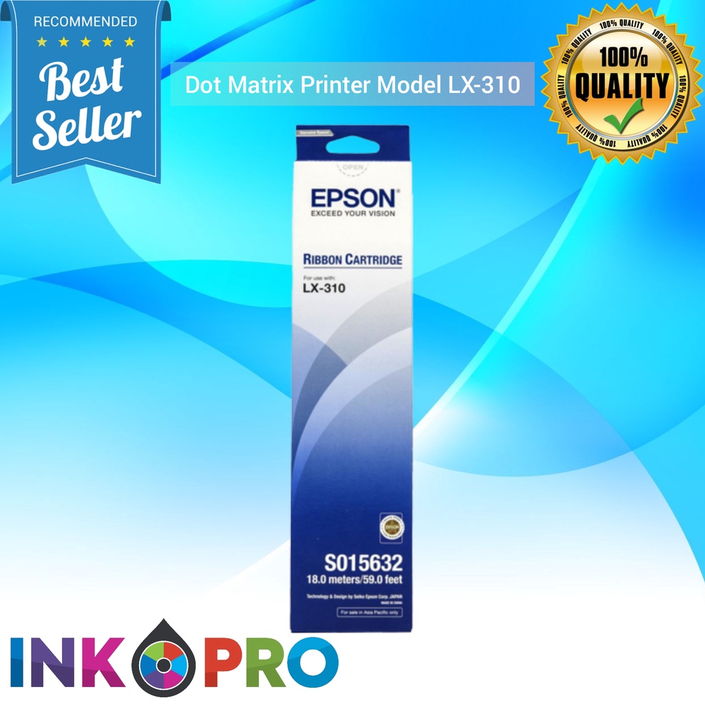 Ribbon cartridge LX310 Epson  7753 / 7754 / 7755