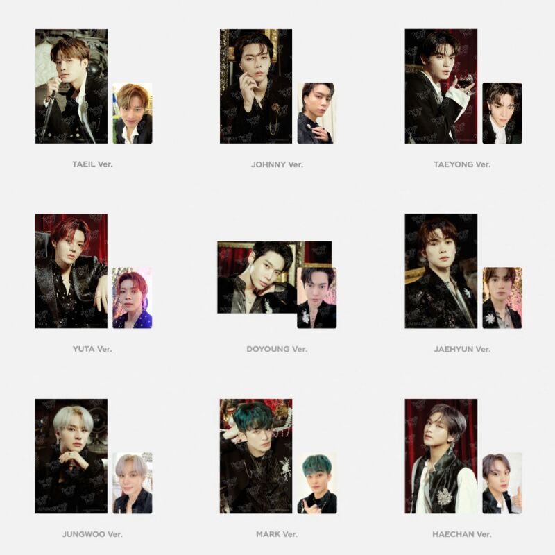 [ PO ] 4 X 6 PHOTO CARD SET PC NCT 127 THE CASTLE XR LIVE JAEHYUN TAEYONG MARK HAECHAN JUGNWOO DOYOU