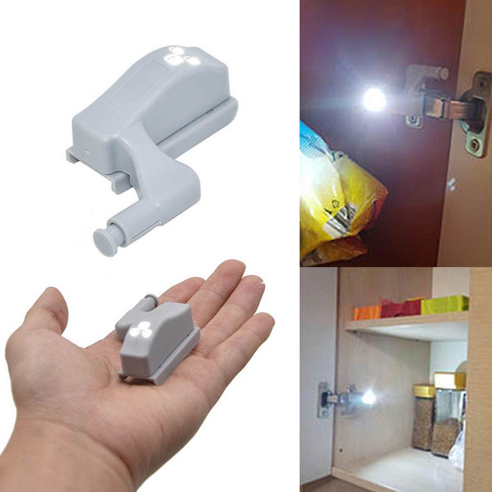 (Ccabinet Engsel Lampu Led Dengan Sensor Cahaya Untuk Lemari Pakaian / Dapur / Rumah