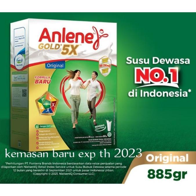 

[COD] susu bubuk ANLENE gold 5x original 885g [COD]