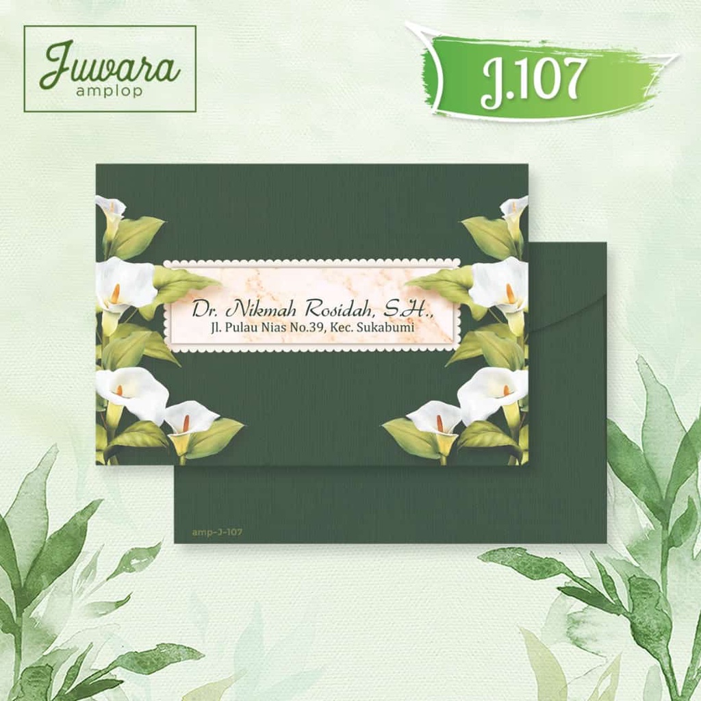 

AMPLOP MOTIF JUWARA J107 - HARGA MURAH TAMPILAN MEWAH