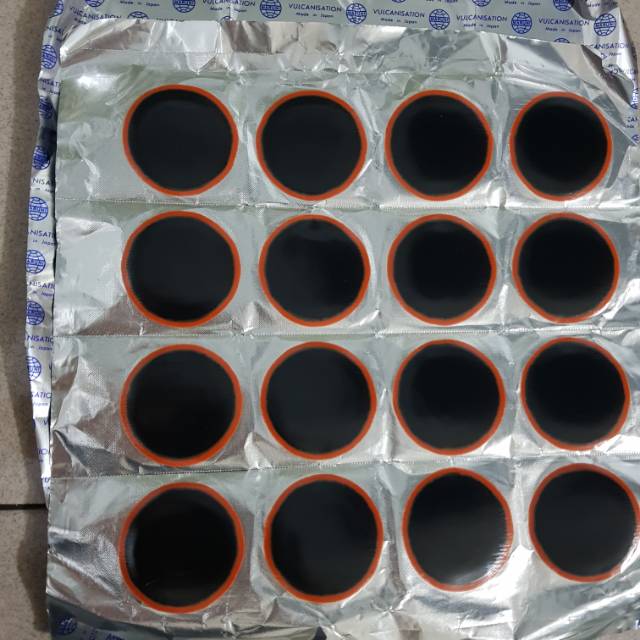 MARUNI SHEET L-3 BULAT 52MM 16 BUAH (TIP TOP TUBE BAN DALAM) / KOYOK TAMBAL BAN MARUNI