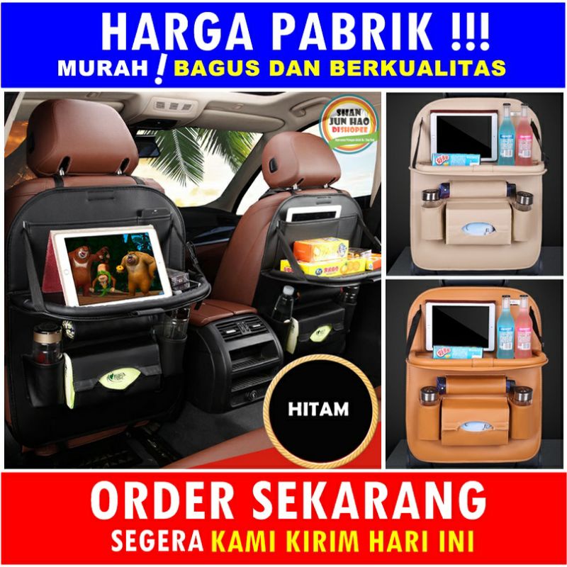 TAS KURSI JOK MOBIL MULTIFUNGSI