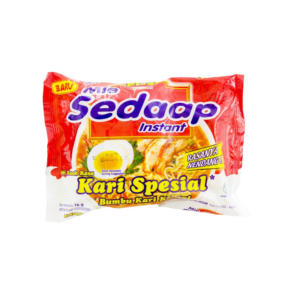 

SEDAAP MIE KARI SPCL BMB KARI KNTL 75GR - Farmers Market