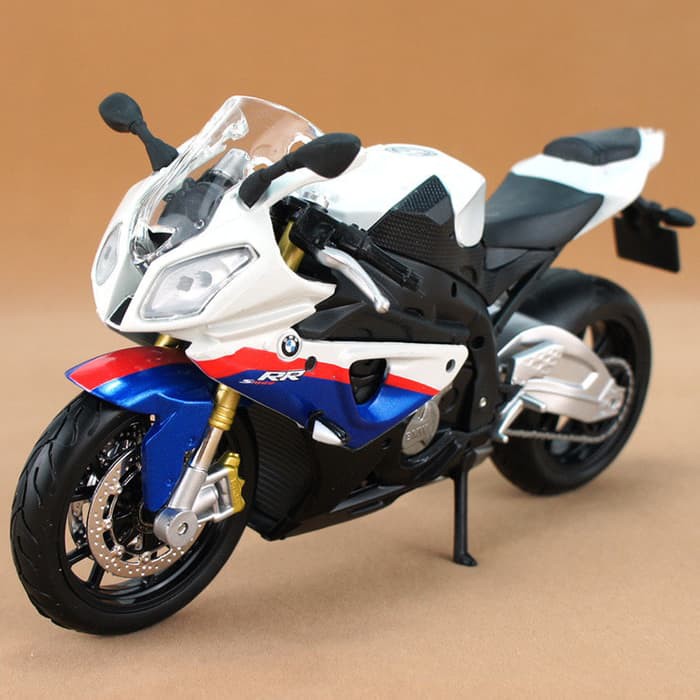 Diecast Motogp - Diecast Ducati - Diecast New Ray Vespa Diecast Motor Bmw S1000Rr - Maisto Miniatur