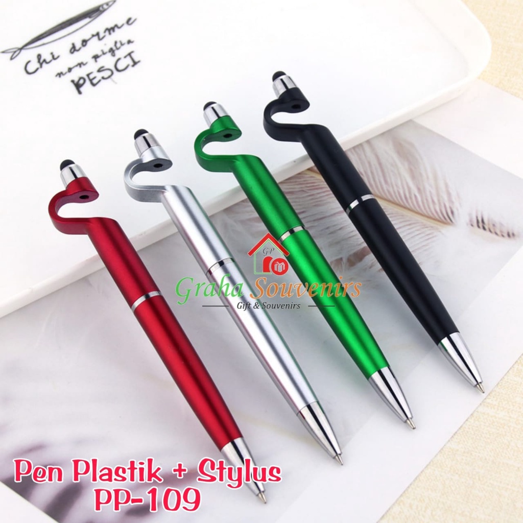 

Pen Plastik Stylus / Pen Promosi PP-109