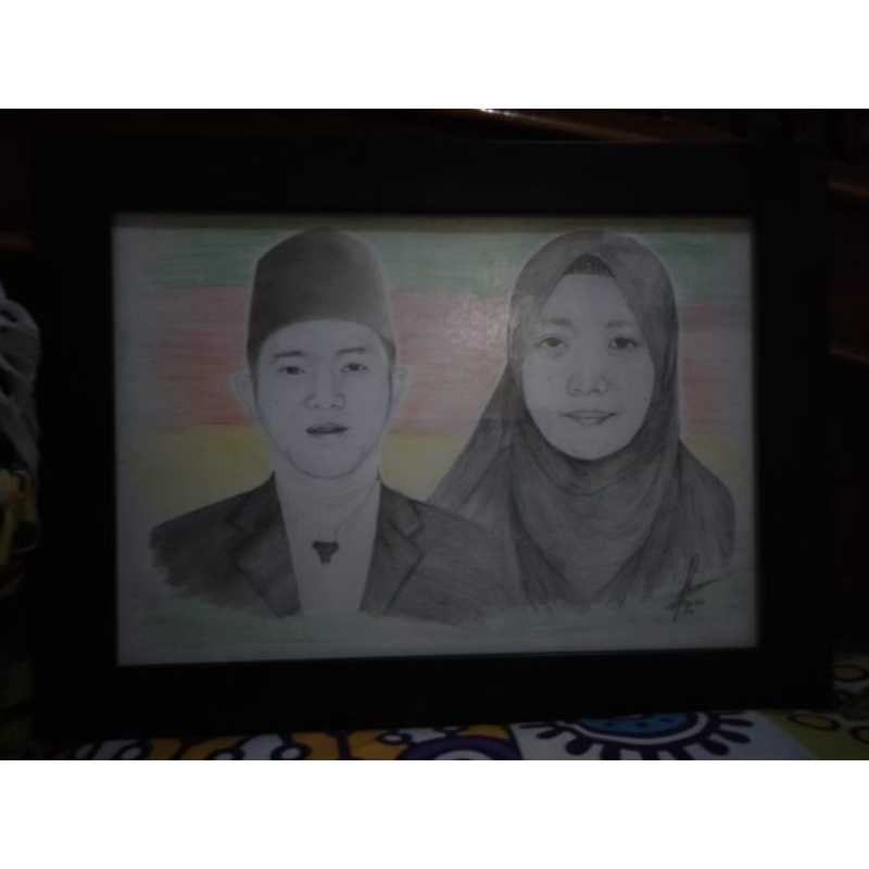 

sketsa wajah full pensil