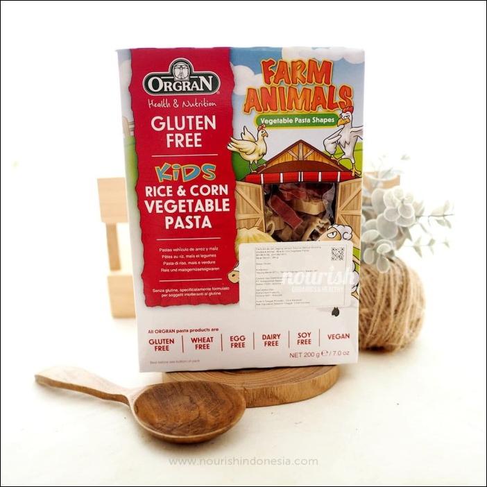 

Orgran, Rice & Corn Vegetable Animal Shaped Pasta, Gluten Free 200g