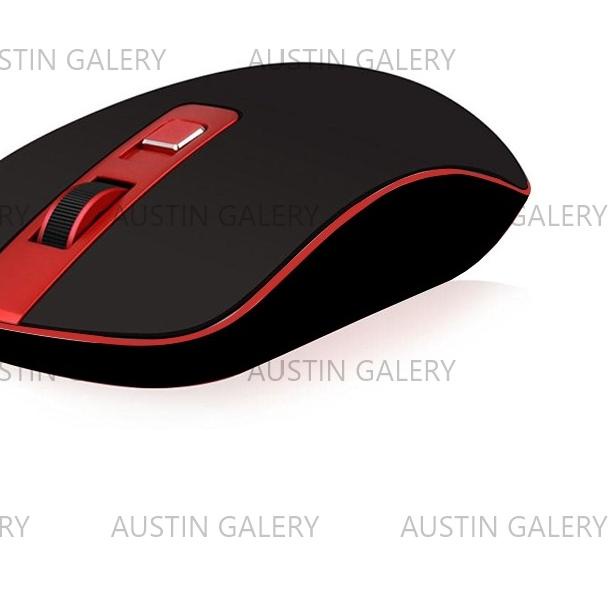 ♂ Mouse Wireless HP S4000 1600DPI / Wireless Mouse Komputer ➢