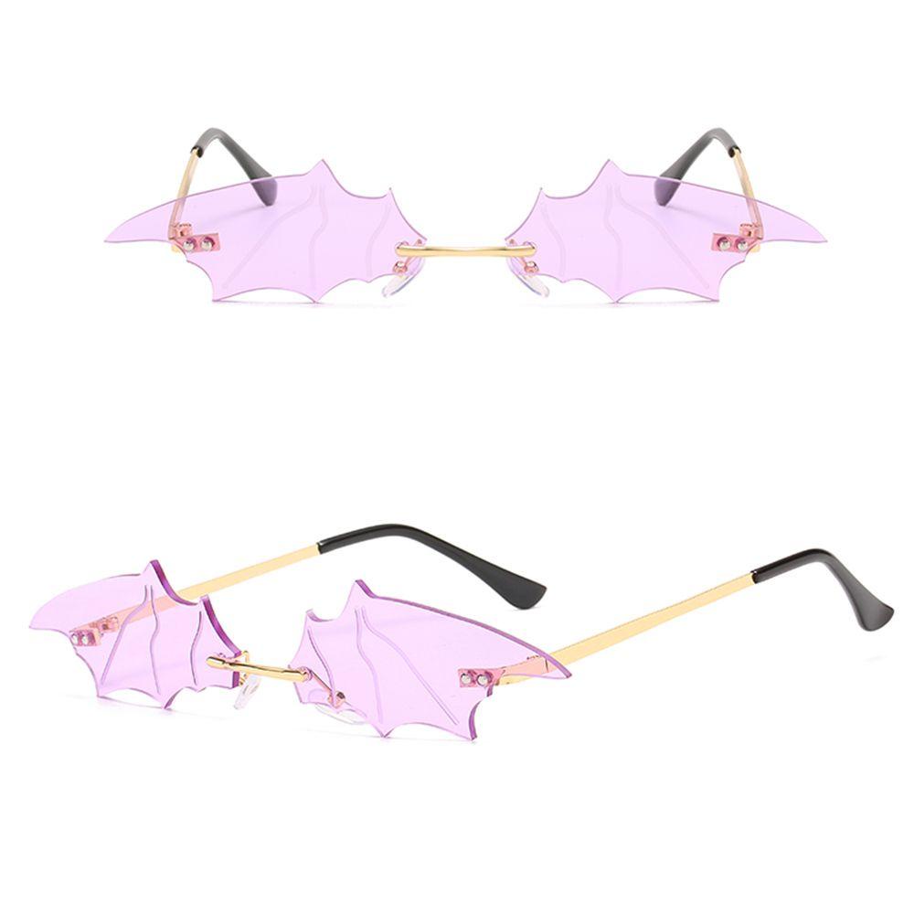 R-flower Women Sunglasses Novelty Pesta Bingkai Logam Kacamata Slim Sunglasses