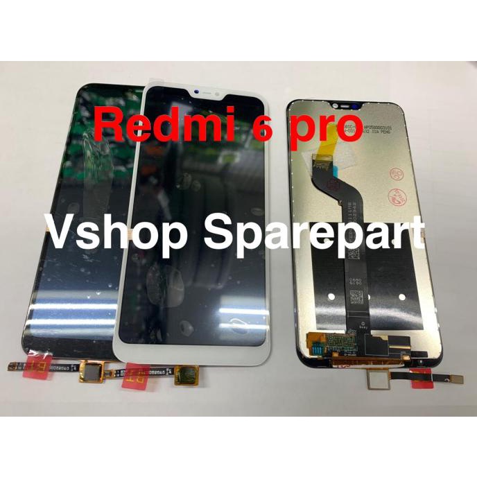 Lcd Touchscreen Xiaomi Redmi 6 Pro Mi A2 Lite MiA2 Lite Fullset - Hitam
