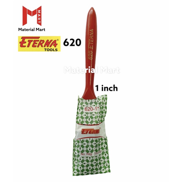 Kuas Cat Eterna 1 Inch 620 |Kuas 620 Eterna 1&quot; | Cat Tembok |Bukan 633 | Material Mart