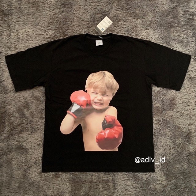 ACME DE LA VIE ADLV BABY FACE SHORT SLEEVE TEES BLACK BOXING