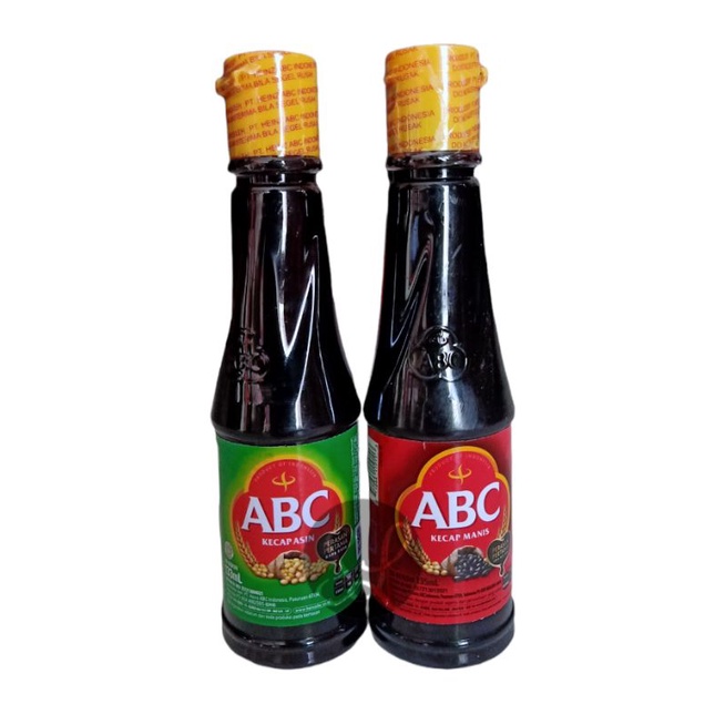 Kecap Manis ABC Botol 135ml / ABC Kecap Asin Botol 133ml