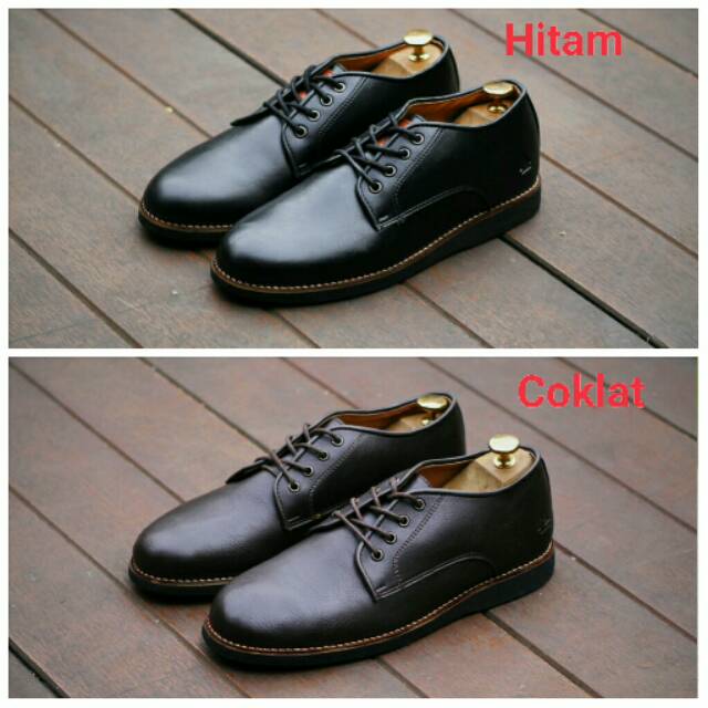 OXFORD BLACK | FORIND x Heroes | Sepatu Pantofel Santai Kuliah Kerja