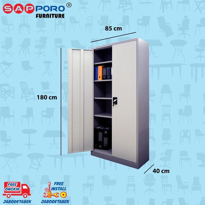 

COD Lemari Kantor / Lemari Besi SAPPORO HALLE - Platinum Alpha PROMOKode 2844