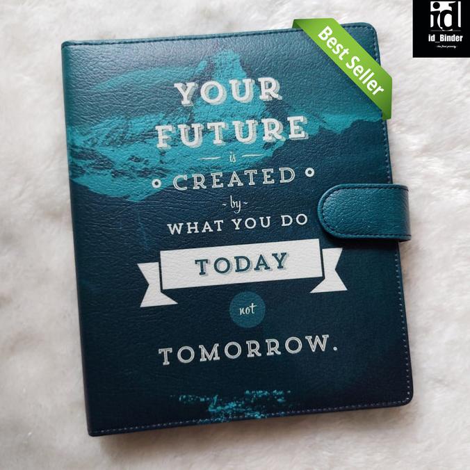

BAYAR COD BINDER PRINTING MOTIP YOUR FUTURE A5 DAN B5 EKSLUSIF Kode 30