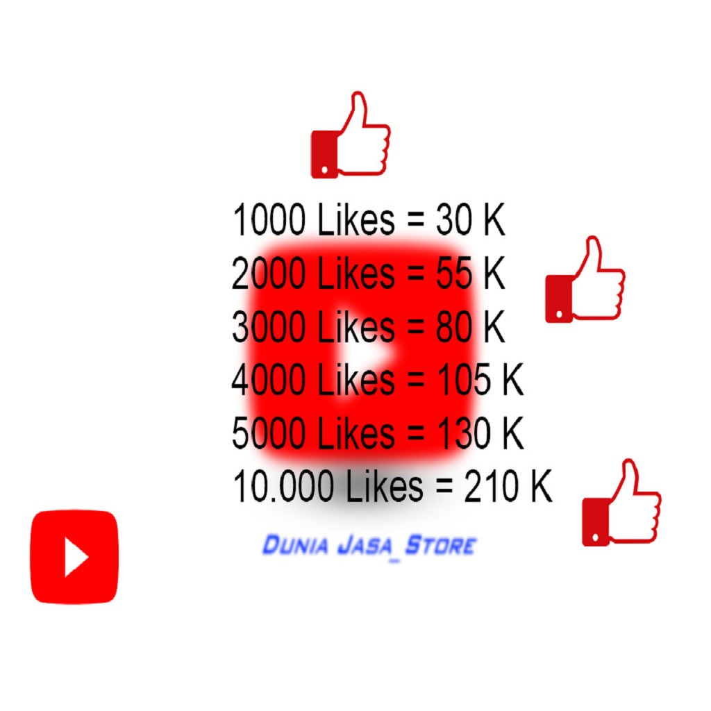 LIKES YOUTUBE REAL AKTIF GARANSI LIFETIME