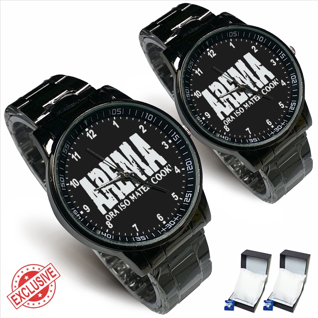 Jam Tangan Rantai Couple AREMA MALANG (Awesome)