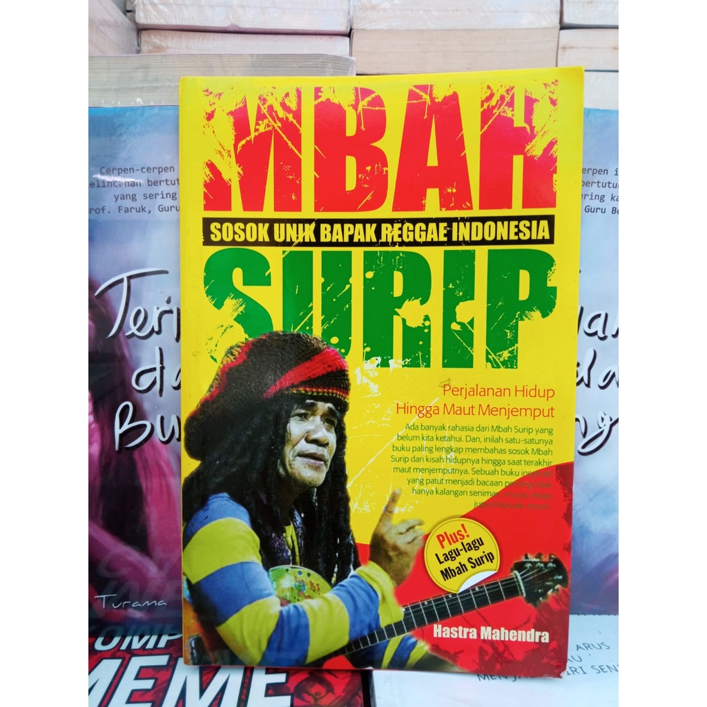 BUKU MBAH SURIP SOSOK UNIK BAPAK REGGAE INDONESIA