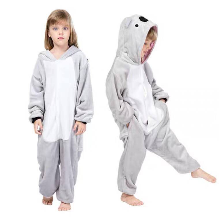 BAJU ONESIE KOSTUM KOALA ANAK PIYAMA COSPLAY KIGURUMI BAJU TIDUR IMPOR