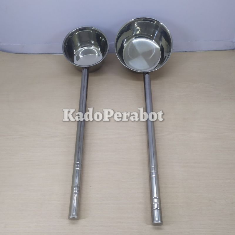 Gayung Fujinex Stainless - Gayung Bajigur - Gayung Gagang Panjang Stainless - Gayung Air Stainless