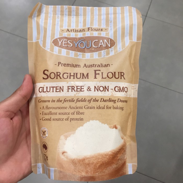 

tepung gluten free sorghum yes you can 375gr | rendah gula | gandum