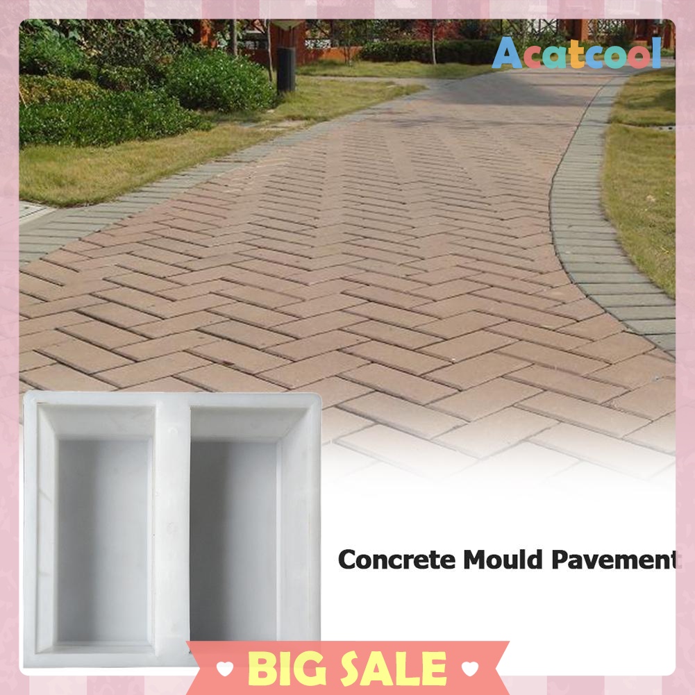 Plastic Garden Path Maker Paving Cement Mold Road Concrete Pavement Mold