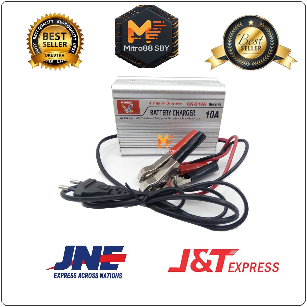 Mitra88sby Charger Aki Portable 5A 10A 20A 40A 12v Motor dan Mobil kiseki