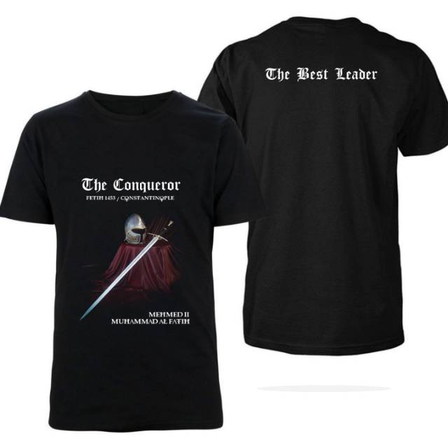 KAOS MUHAMMAD AL FATIH KAOS BAJU DAKWAH