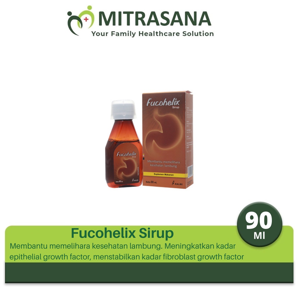 Fucohelix Sirup 100mg/15ml 90ml | Fucohelix Tablet 20 Kapsul