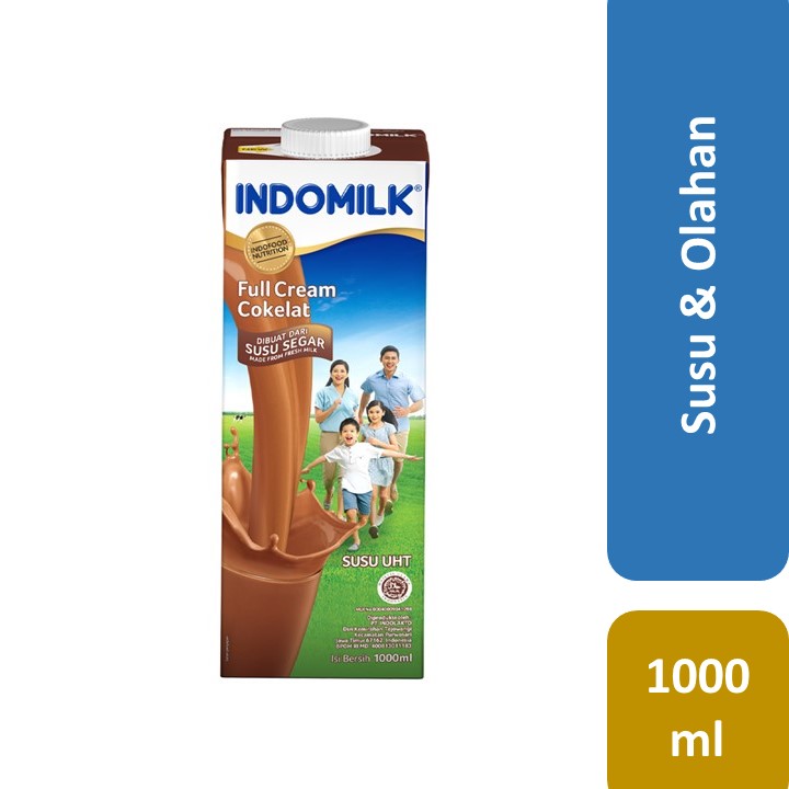 

Indomilk Cokelat UHT 1000 ml